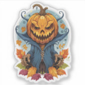 ハロウィンのモンスター シール (正面)