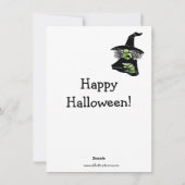 ハロウィンのユーモアが溢れるグリーティングカード シーズンカード (裏面)