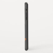 ハロウィンのランタン 黒猫 クモ およびコウモリ Case-Mate iPhoneケース (裏面/左)