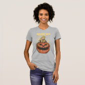 ハロウィンのランタン Tシャツ (正面フル)