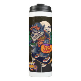 ハロウィンのロボ タンブラー