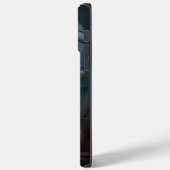 ハロウィンのヴァイマラナーとカボチャの怖いデザイン Case-Mate iPhoneケース (裏面 / 左)