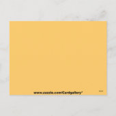 ハロウィンのヴィンテージの衣裳のパーティー シーズンポストカード (裏面)