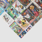 ハロウィンのヴィンテージの郵便はがき 薄葉紙 (詳細)