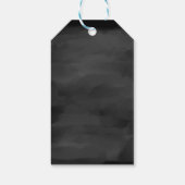 ハロウィンの不気味で怖いゴーストアイ 感謝 ギフトタグ (裏面)