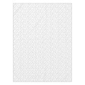 ハロウィンの不気味なスパイダーパターン長方形 テーブルクロス (正面)