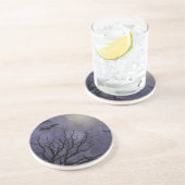 ハロウィンの不気味なプリント コースター (側面)