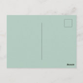 ハロウィンの不気味なペット用コスチュームありがとう ポストカード (裏面)