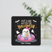 ハロウィンの不気味な夏を待つただの少女 招待状 (スタンド正面)