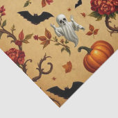 ハロウィンの中世フランス柄 薄葉紙 (詳細)