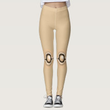 ハロウィンの人形の足の衣裳