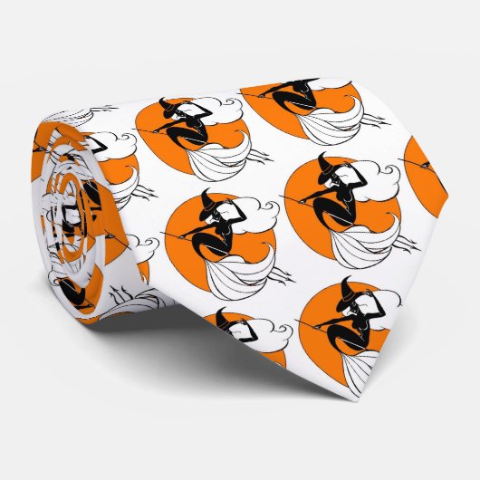 ハロウィンの人魚のタイ ネクタイ (ロール)