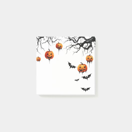 ハロウィンの付箋紙 ポストイット (正面)