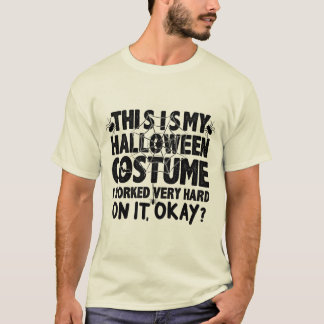 ハロウィンの仮装にとても頑張って作りました Tシャツ