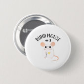 ハロウィンの仮装にぴったり！三匹の盲目のねずみ グループコーデ 缶バッジ (正面&裏面)