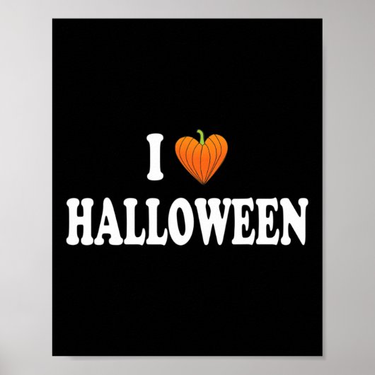 ハロウィンの仮装を愛してる ポスター (正面)