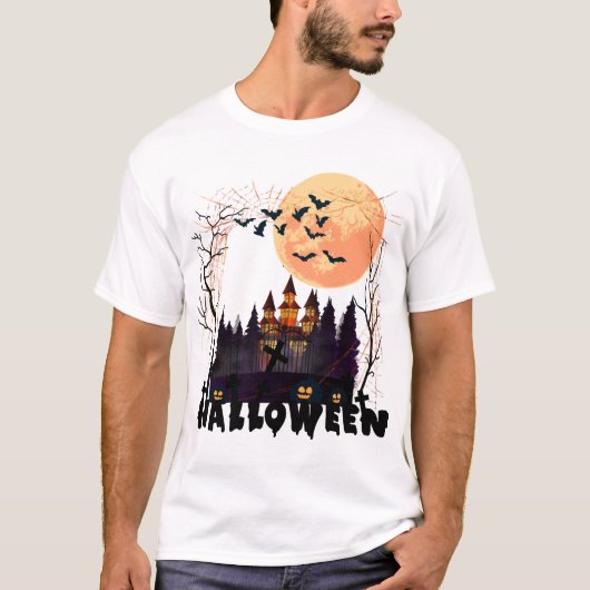 ハロウィンの仮装 Tシャツ (正面)