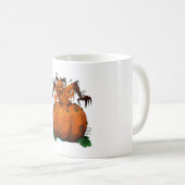 ハロウィンの休日 コーヒーマグカップ (正面右)