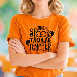 ハロウィンの先生 スプタキュラー Tシャツ