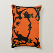 ハロウィンの初期のな装飾のアクセントの枕 アクセントクッション (裏面(縦))