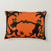 ハロウィンの初期のな装飾のアクセントの枕 アクセントクッション (裏面)