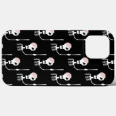 ハロウィンの剣を持つスケルトン Case-Mate iPhoneケース (裏面 (横))