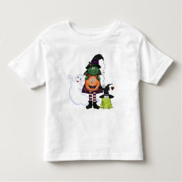 ハロウィンの友達のTシャツ トドラーTシャツ