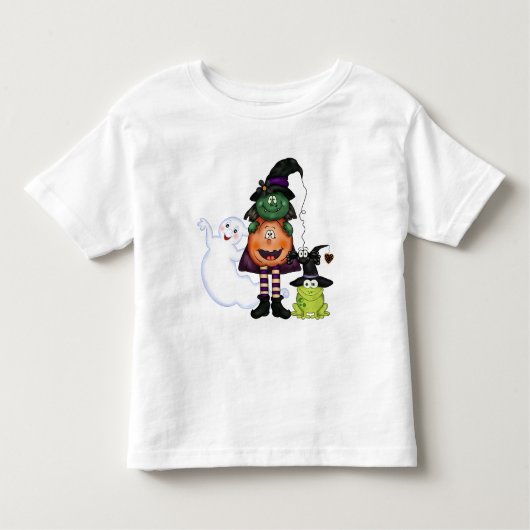 ハロウィンの友達のTシャツ トドラーTシャツ (正面)