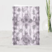 ハロウィンの収穫オレンジ色のピックアップトラックとカボチャ シーズンカード (裏面)