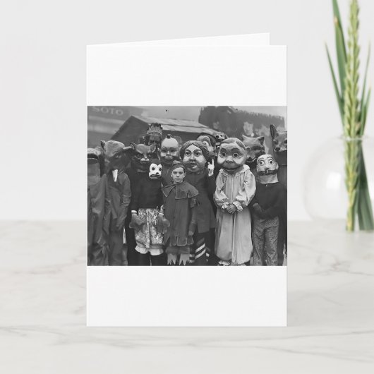 ハロウィンの収集 カード (正面)