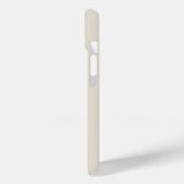 ハロウィンの可愛いお化けがニット帽とホットココアで秋を楽しむ Case-Mate iPhoneケース (裏面 / 左)