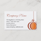 ハロウィンの名刺 名刺 (裏面)