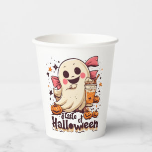 ハロウィンの味わい 紙コップ