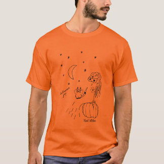 ハロウィンの喜びのワイシャツ Tシャツ