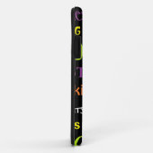 ハロウィンの地下鉄の芸術の単語 Case-Mate iPhoneケース (裏面/右)