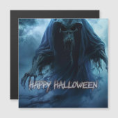 ハロウィンの地獄絵図の黒い幽霊 (正面/裏面)