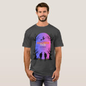 ハロウィンの城でのダンス Tシャツ (正面フル)