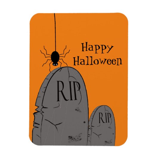 ハロウィンの墓石の柔軟な磁石 マグネット (縦)