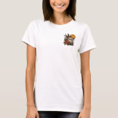 ハロウィンの墓石 Tシャツ (正面)
