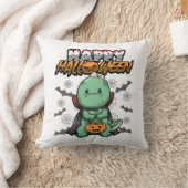 ハロウィンの変装ドラゴン クッション (ブランケット)