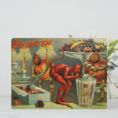 ハロウィンの夕食 カード (スタンド正面)