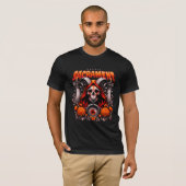 ハロウィンの夜のゴシックの秘跡 Tシャツ (正面フル)