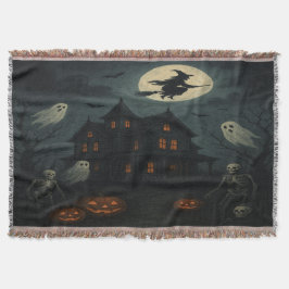 ハロウィンの夜のスローケット スローブランケット