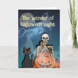 ハロウィンの夜の不思議 カード