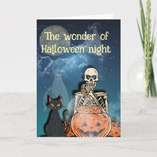 ハロウィンの夜の不思議 カード