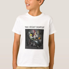 ハロウィンの夜の歯医者Tシャツ Tシャツ