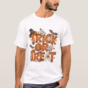 ハロウィンの夜 お菓子をくれなきゃイタズラ Tシャツ