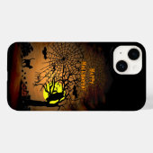 ハロウィンの夜、ハッピーハロウィン！ Case-Mate iPhoneケース (裏面 (横))