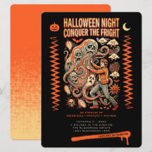 ハロウィンの夜、恐怖を征服するコスチュームパーティー