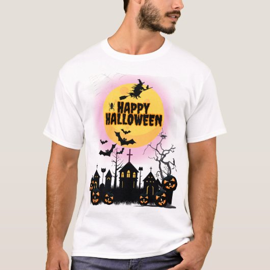 ハロウィンの夜 Tシャツ (正面)